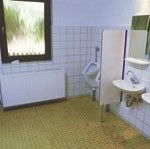 Auch in den Toiletten fehlt der typische »Heimtoilettengeruch«.