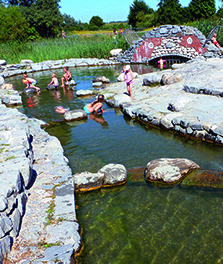 Regenerationsbereich des Wassers