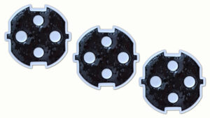 3 EM-Keramik-Stecker