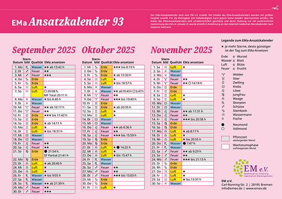 Ansatzkalender 93