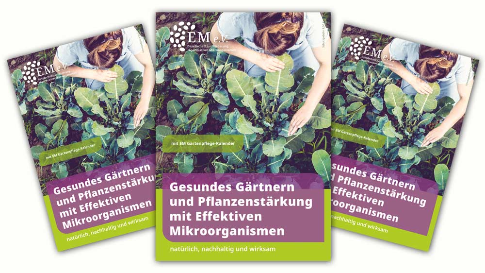 Broschüre: Gesundes Gärtnern und Pflanzenstärkung mit EM