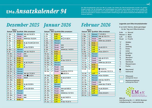 EMa Ansatzkalender 94