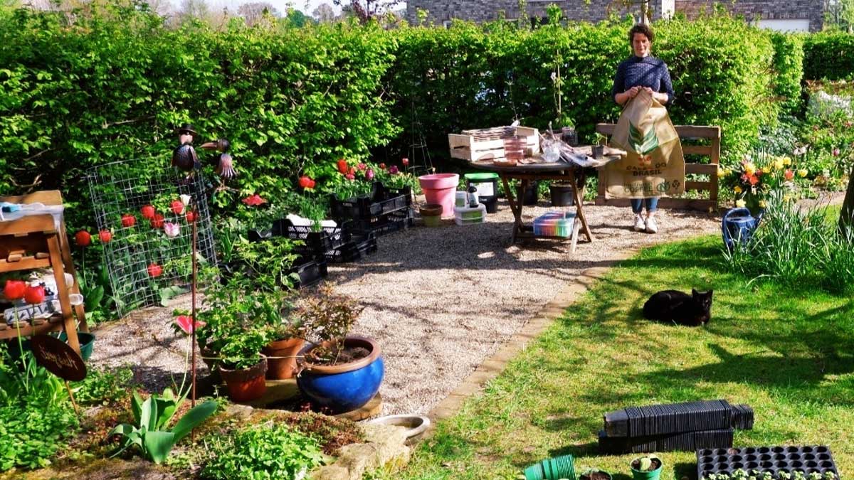 Reiche Ernte auf kleiner Fläche